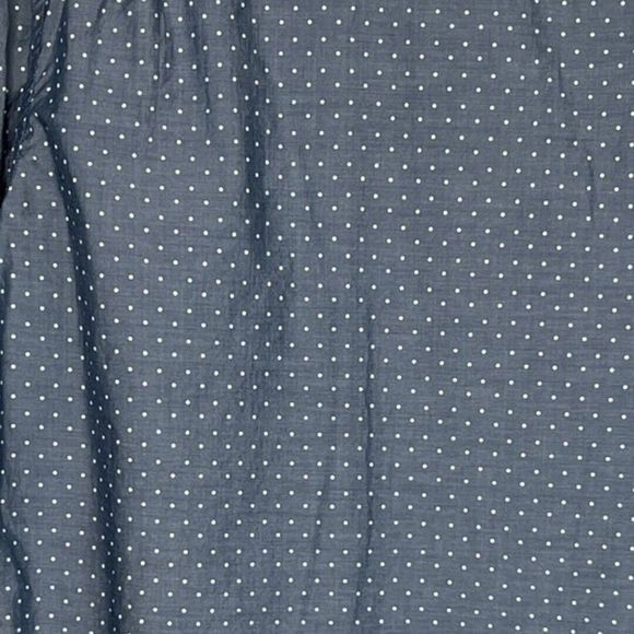Bonobos Shirt Men Medium Long Gray White Polka Dot Office Career Casual Preppy - Picture 4 of 8